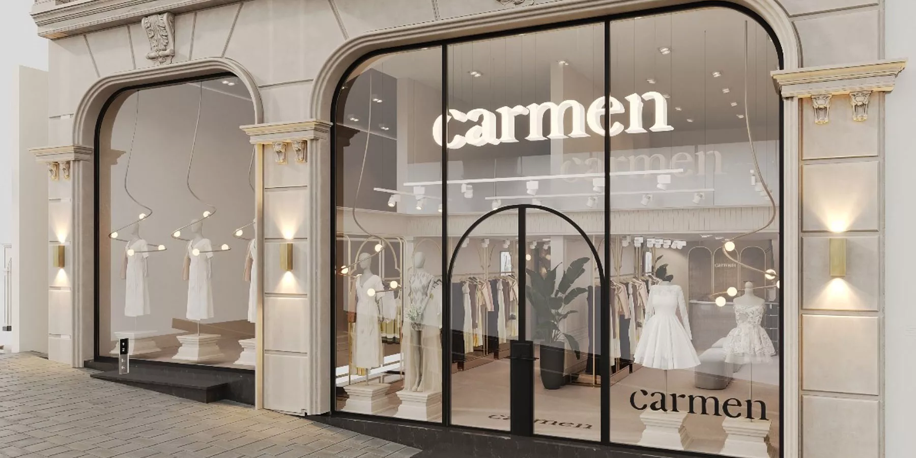 Nişantaşı Carmen Giyim Mağaza Showroom Projesi