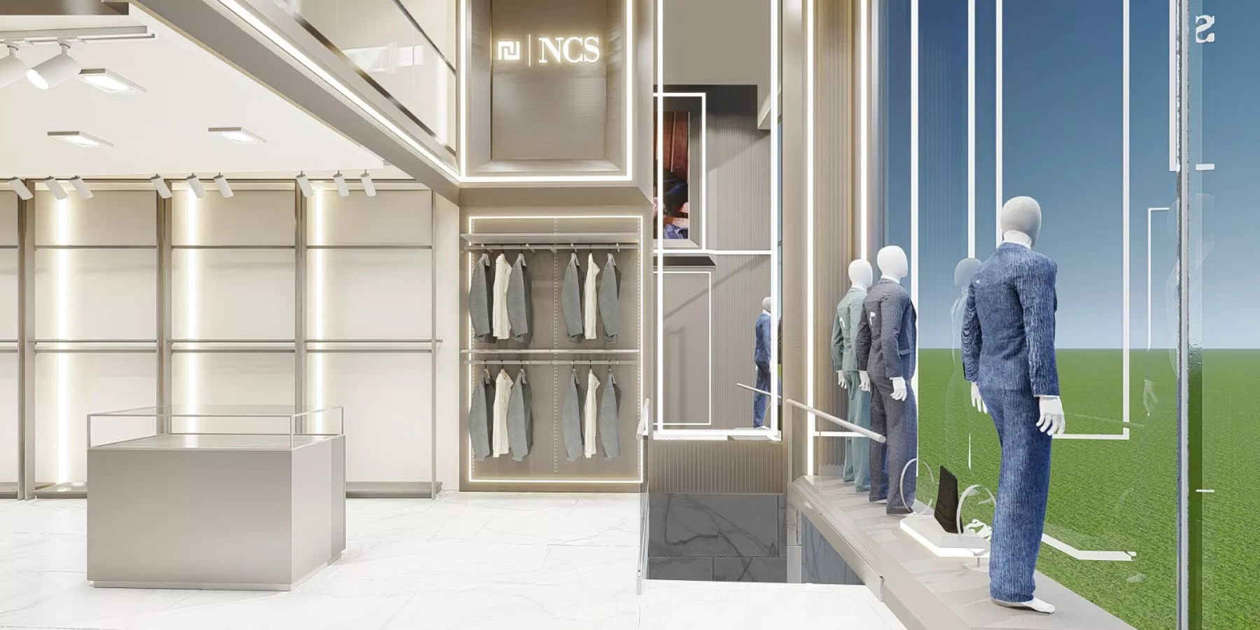 NCS Giyim Mağaza Showroom Laleli Projesi